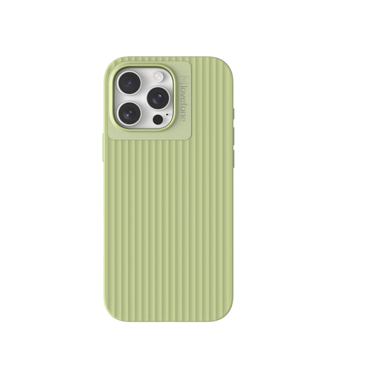 Lovefone Suitcase Case iPhone 16 Lime Luggage