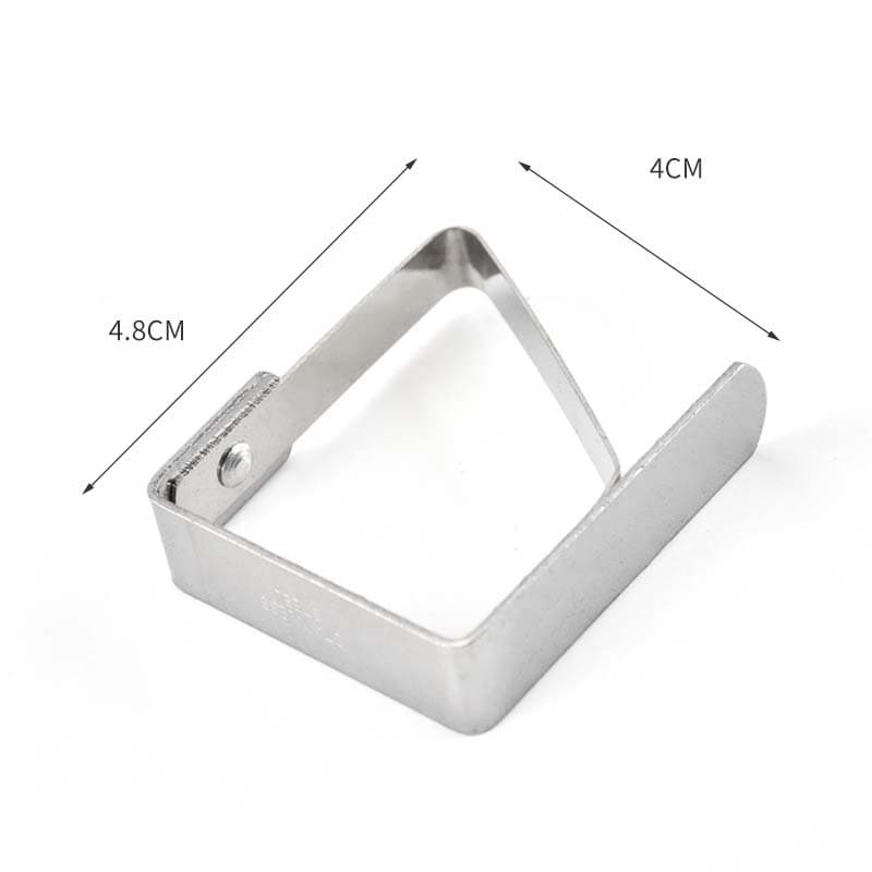 8 Picnic Table Cloth Clips, Elegant Solution for Table Setting, 8-pack