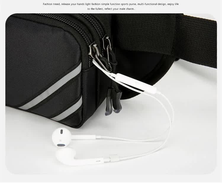 Water-Resistant Running Waist Pack with Bottle Holder, Adjustable Fitness Belt