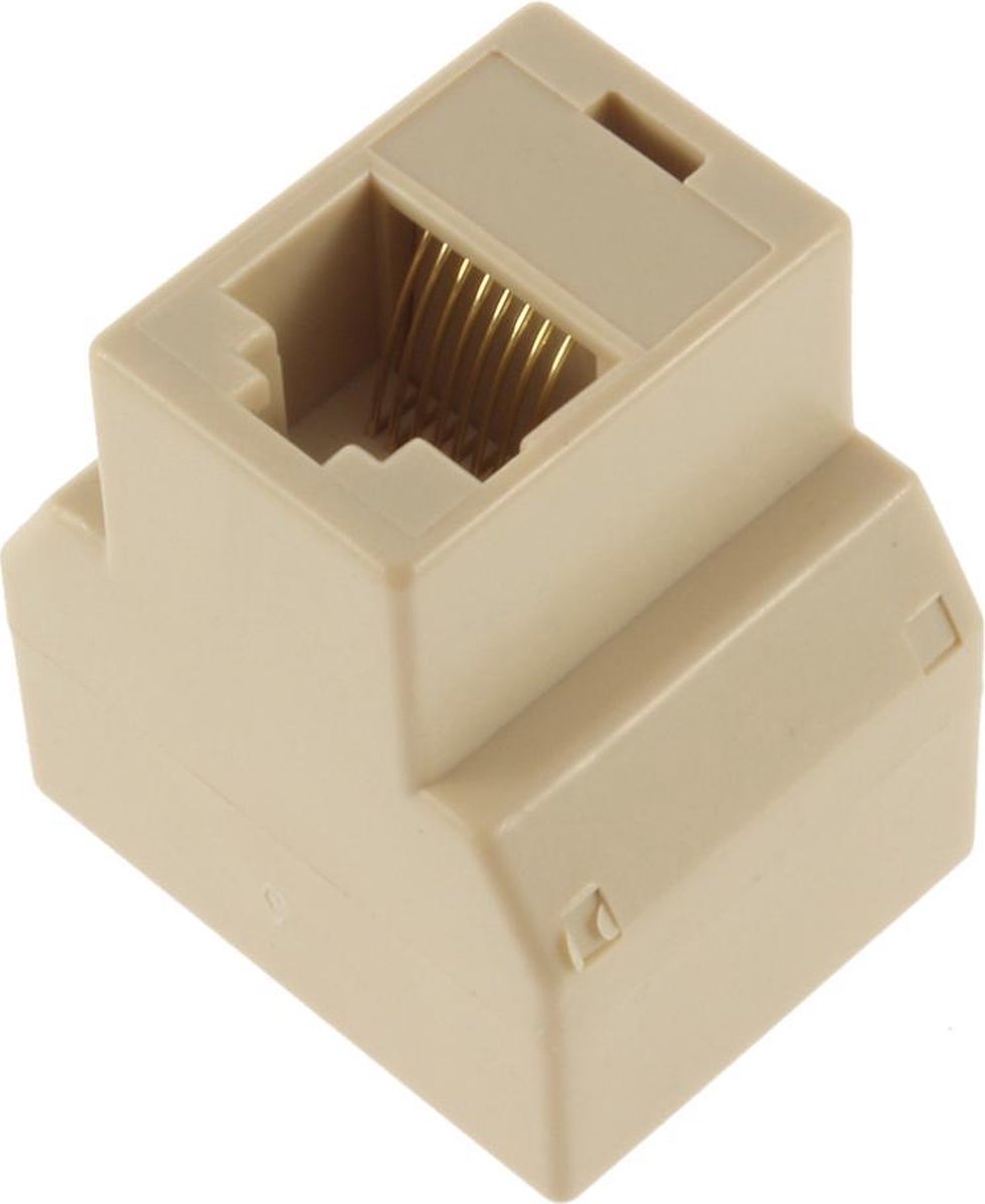Network cable splitter (RJ45/ISDN)