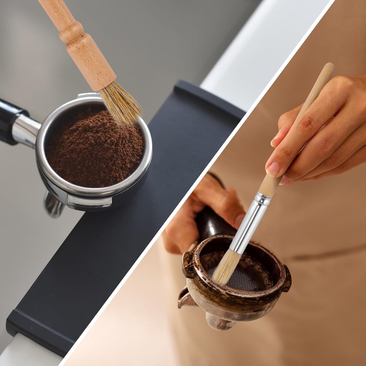 Coffee machine cleaning brush - 15 pieces - barista accessories - cleaning brush set - Cleaning brush for coffee machine - Cleaning brush for coffee spout and milk hose coffee machine - cleaning brush espresso machine