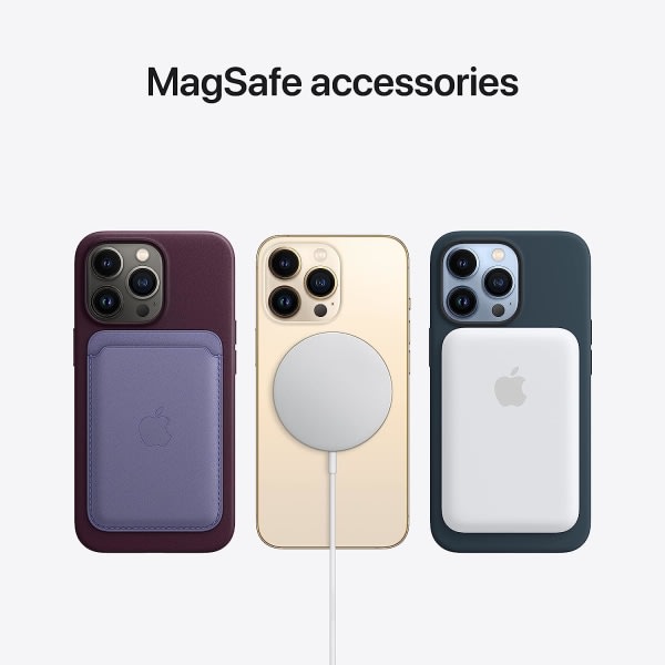 Compatible with Apple iPhone 13 Pro Max Case with MagSafe, Midnight, Silicone Case