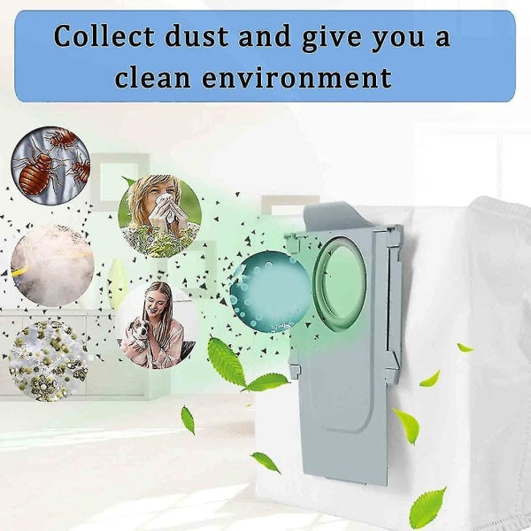 Roborock Q7 Max Q7 Max Plus Compatible Vacuum Cleaner Bags 12 Pack
