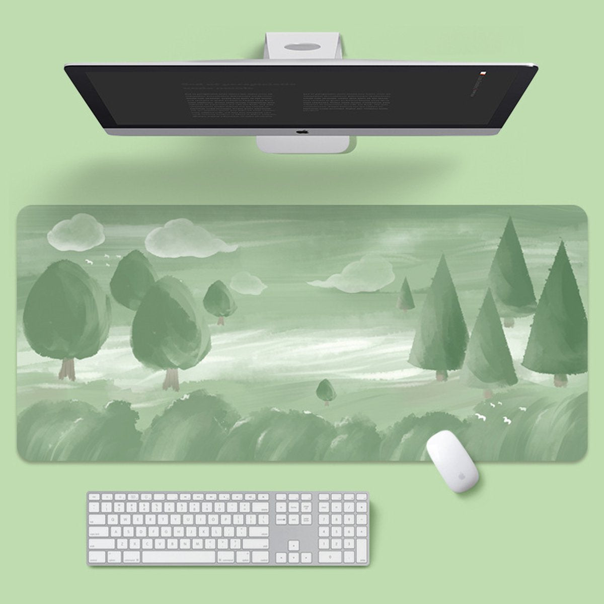 Mouse Pad - Desk Pad - Gaming Mousepad - Large Mouse Pad - Anti-Slip Mouse Pad - 90x40 CM