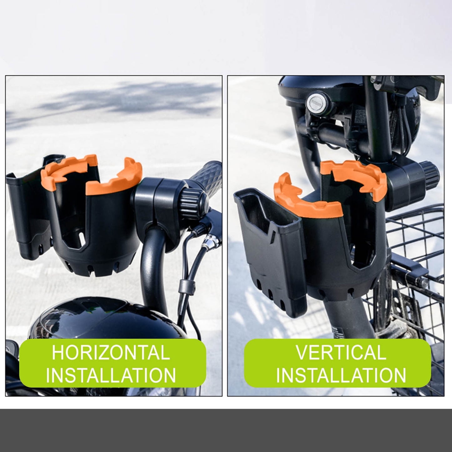WQJNWEQ-Clearance-Cup-Holder-with-Phone-Holder-Bike-Cup-Holder-2-in-1-Universal-Cup-Phone-Holder-for-Stroller-Bike-Wheelchair-Walker-Scooter #3