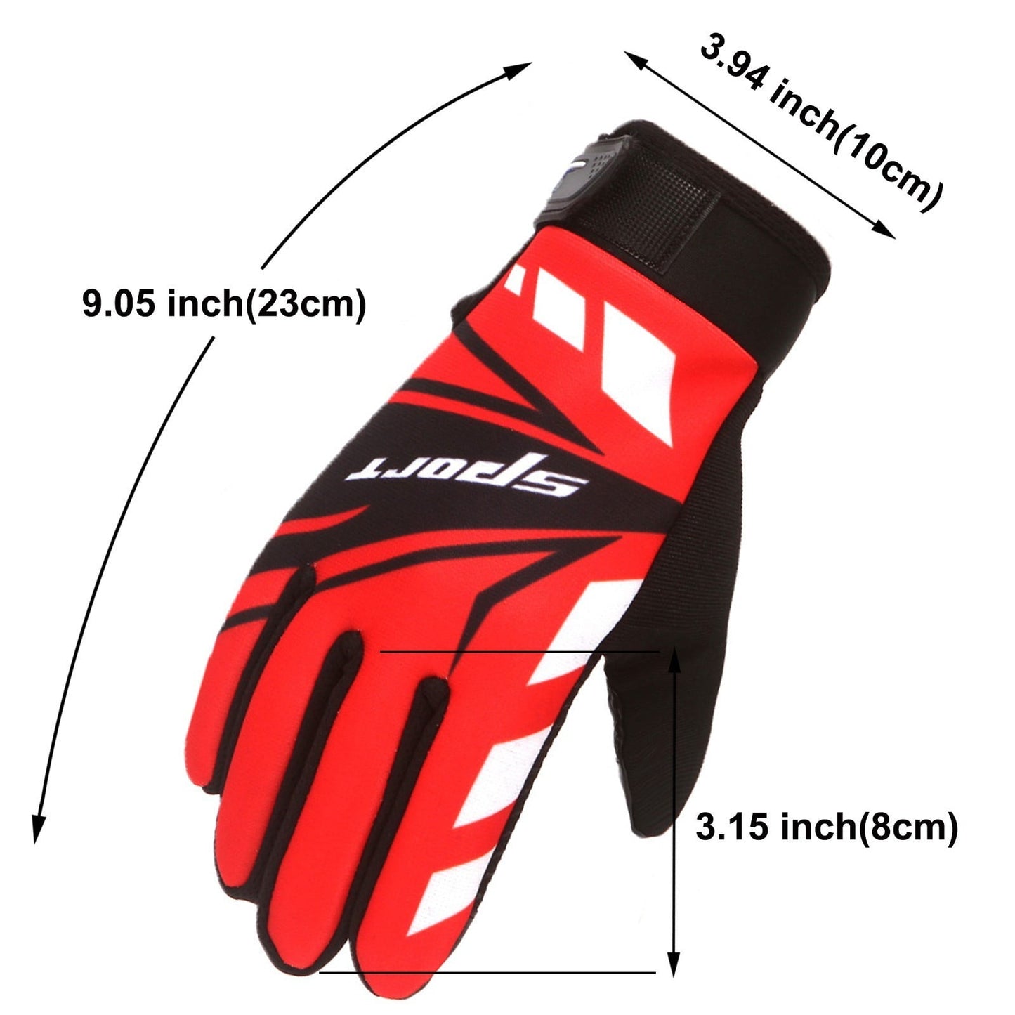 IDALL Ski Gloves Waterproof Gloves Winter Outdoor Men And Women Snow Skating Snowboarding Windproof Warm Ski Gloves Snow Gloves Winter Gloves W-Blue One Size W-Black