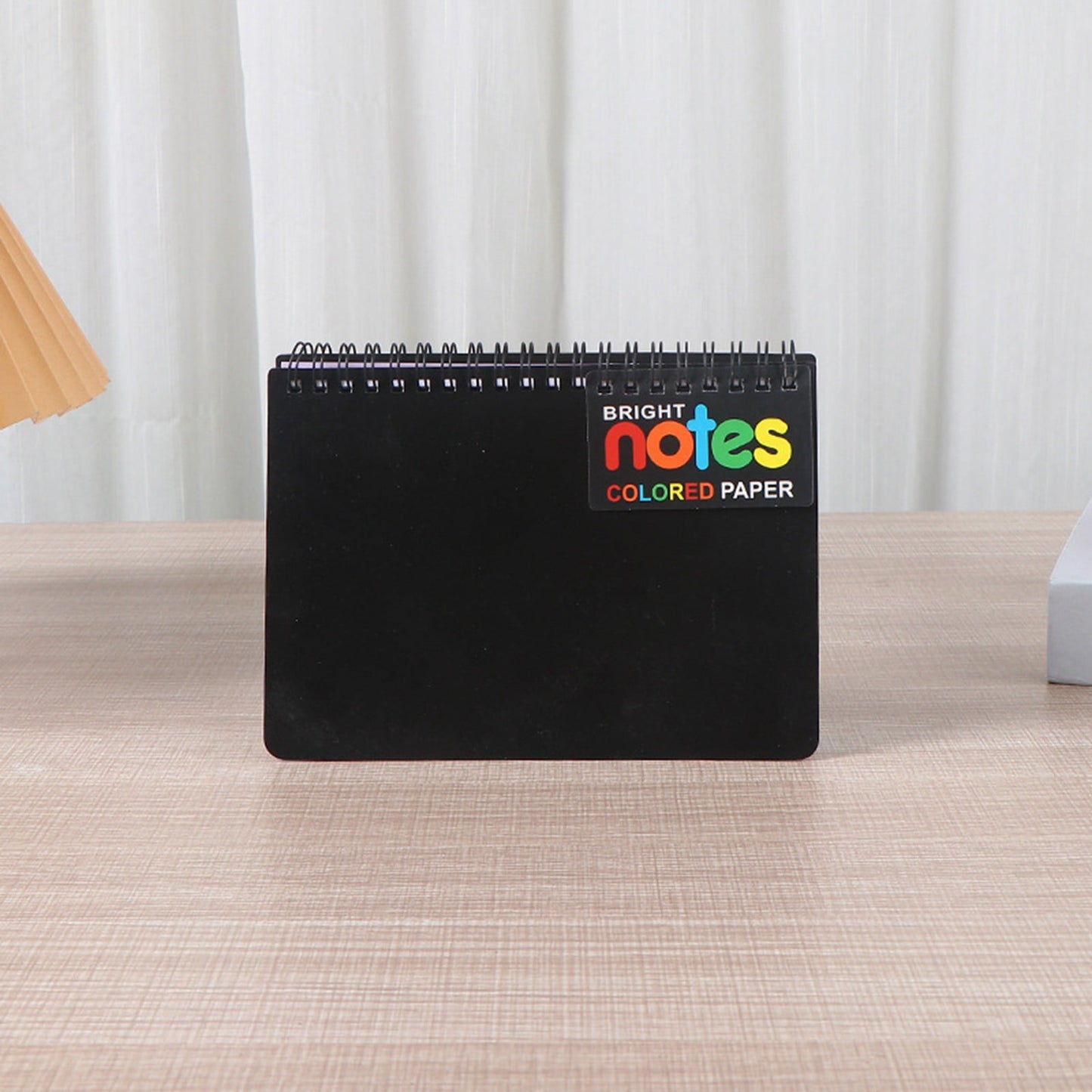 JWDX Hot Clearance! Notebooks Wirebound College Ruled Note Books Colored Lined Paper Perforated Notepad Memo Books Poly Cover Journaling Notebook 100 Sheets, 1 Notebook Notebook 100 Sheets Black
