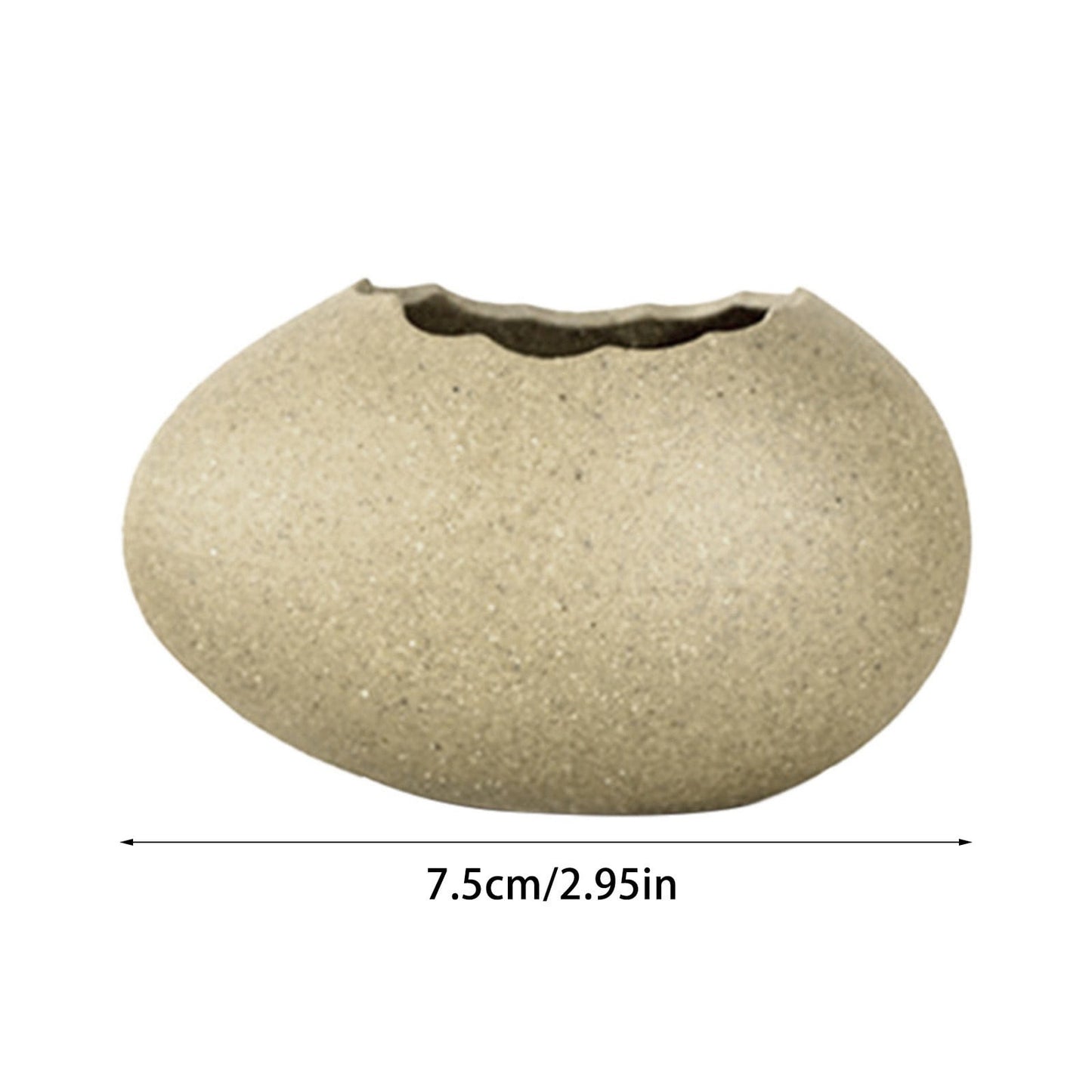 JWDX Tableware Clearance! Special Shaped Ceramic Broken Egg Bowl Vase Net Red Barbecue Shop Dessert Bird'S Nest Egg Modeling Bowl Tableware Set Plate, Include 1X Egg Breaking Bowl B