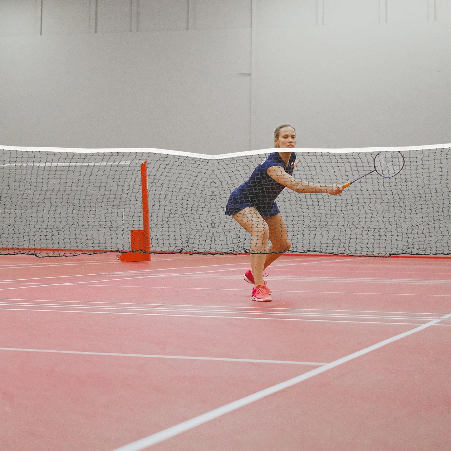 SWETRACE 1Pcs Wear Resist Badminton Net for Family and Friends Army Green Portable Volleyball Net 11 8x3 In