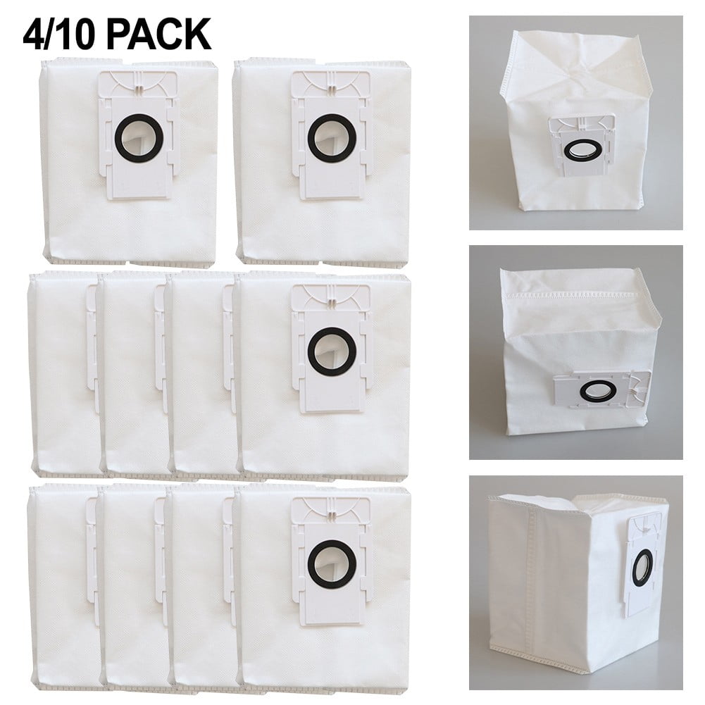10 PACK 4/10Pcs Dust Bag Spare Parts For 360 S8 Plus For 360 Botslab S8 Plus For Honor Choice R2 Plus Vacuum Cleaner Sweeper Accessories