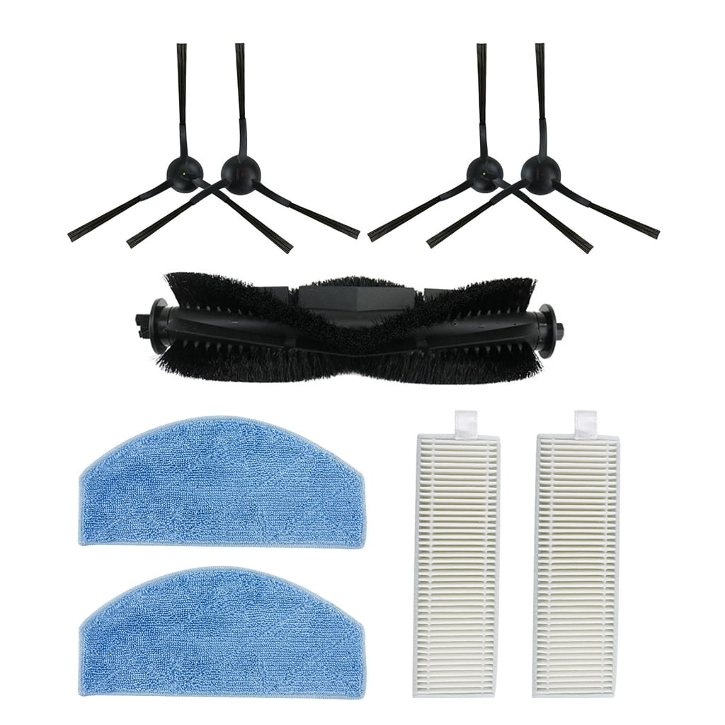 Side Brush Sweeper Tools Mop Pad Replacement Part Filter for Tikom G8000Pro B