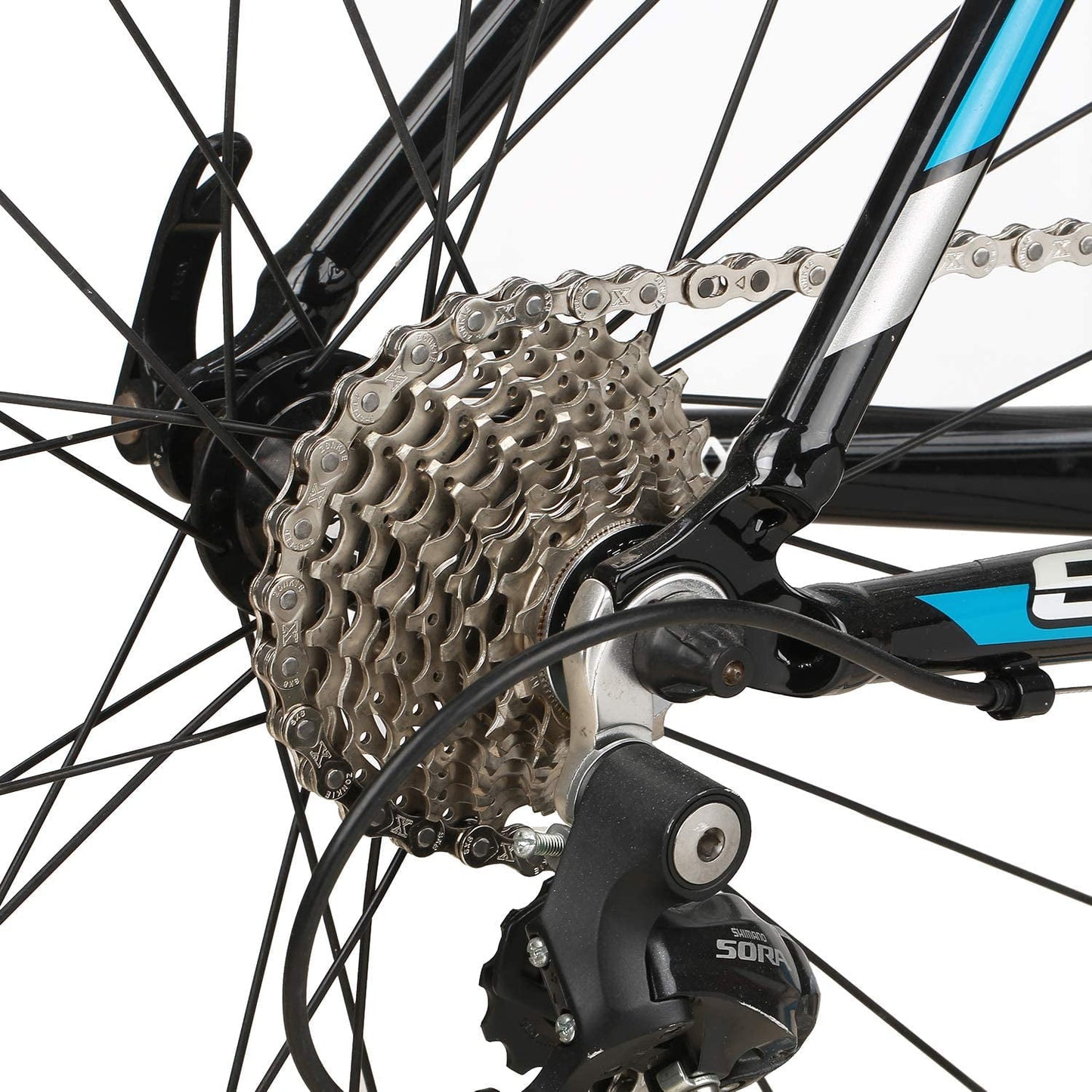 6/7/8-Speed Bicycle Chain 1/2 x 3/32 Inch - 116 Links