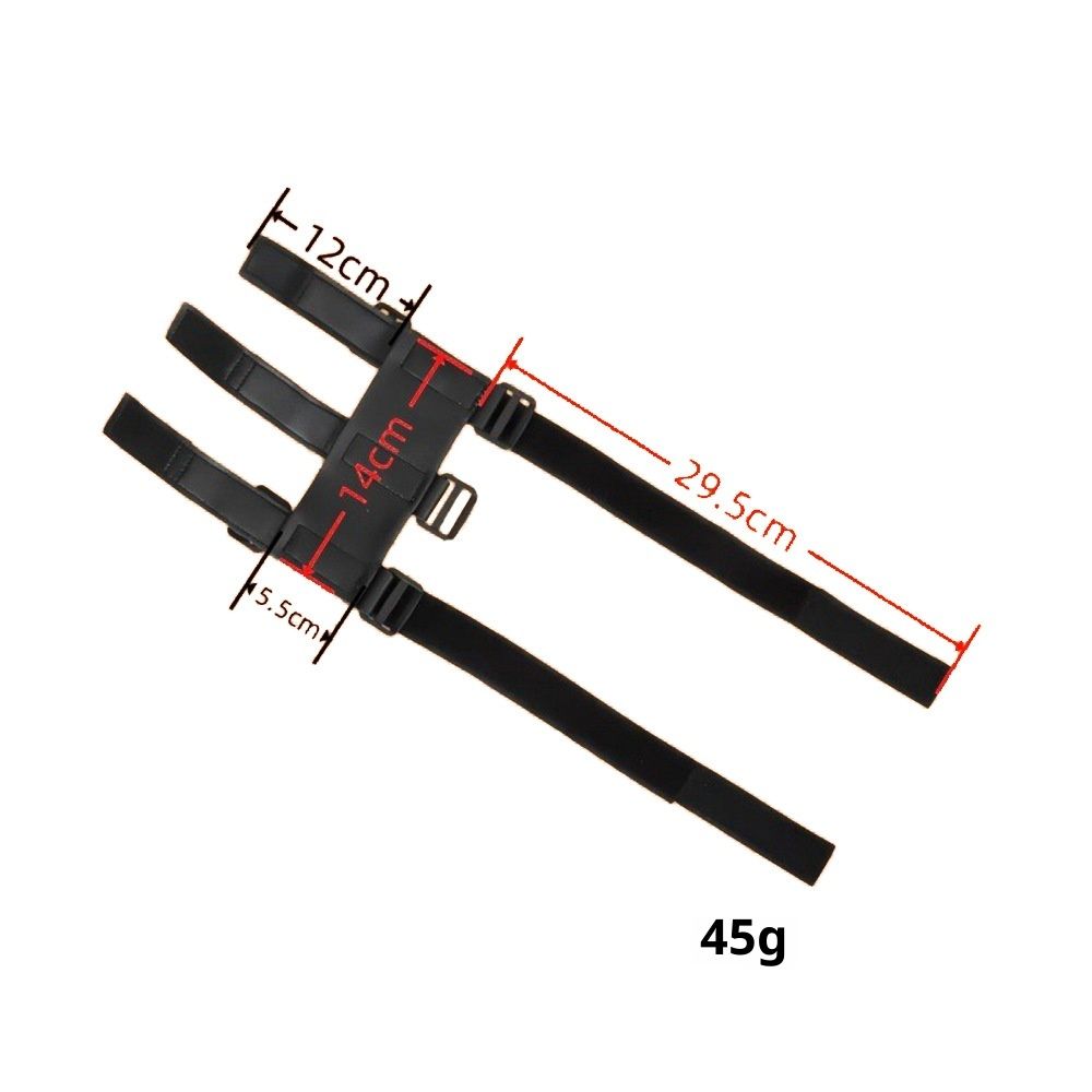 Upgraded Speaker Mount for, Adjustable Strap Fits Bluetooth Wireless Speaker Holder for , Club Car Carts and Bike(black)