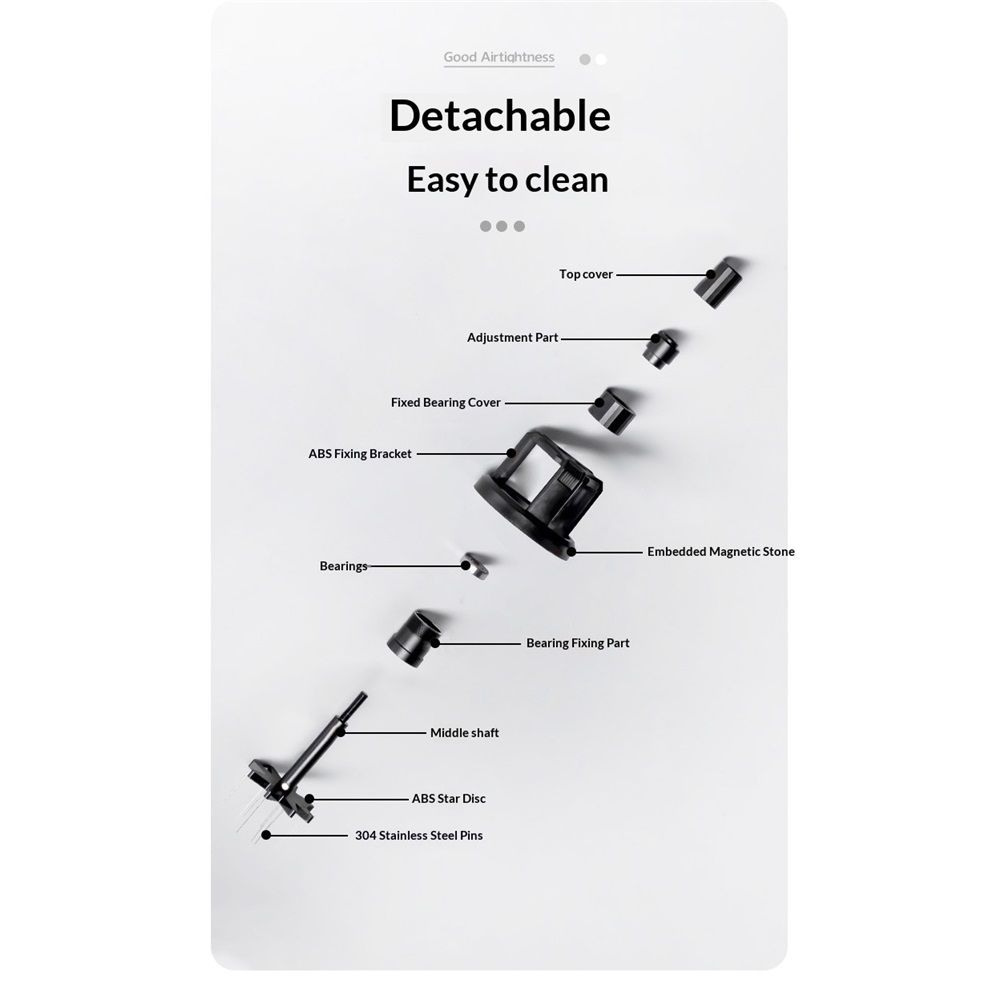 WDT Tool Espresso 53mm, 10 Needle Espresso Stirrer Distribution Tool for Barista, Adjustable Depth Espresso Needle Distributor with Magnetic Base (53mm)