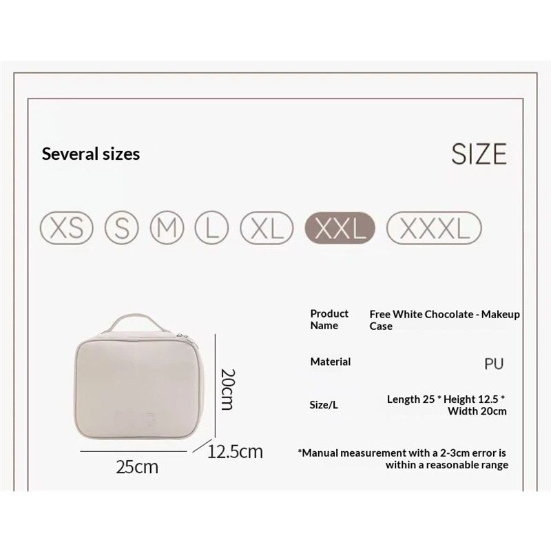 Travel Makeup Bag Large Capacity Cosmetic Organizer Waterproof Toiletry Bag Cosmetic Storage Bag for Women Girls Gift