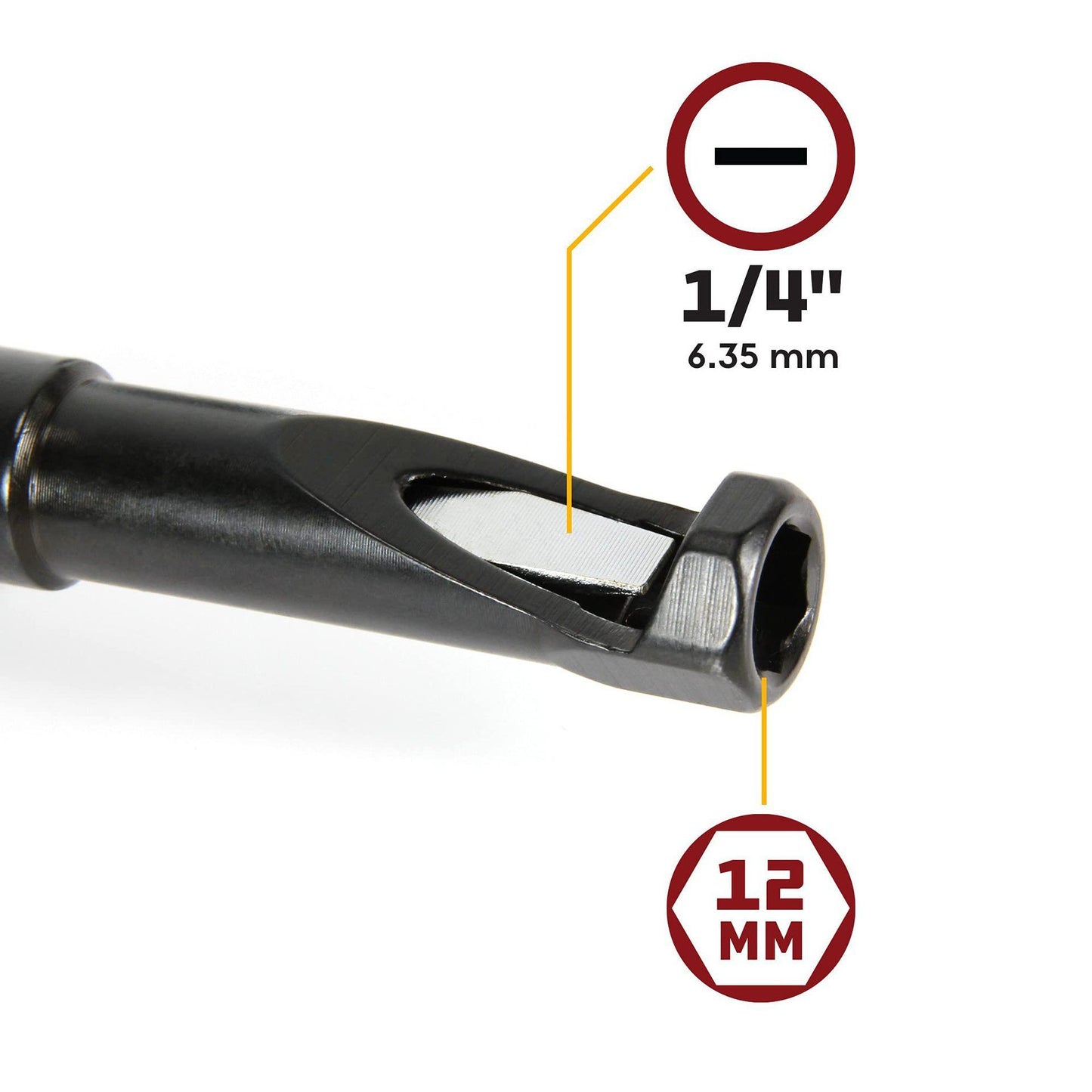 10mm locking nut valve adjustment tool, slotted valve adjustment bolt, automotive engine valve grinding guide disassembly tool
