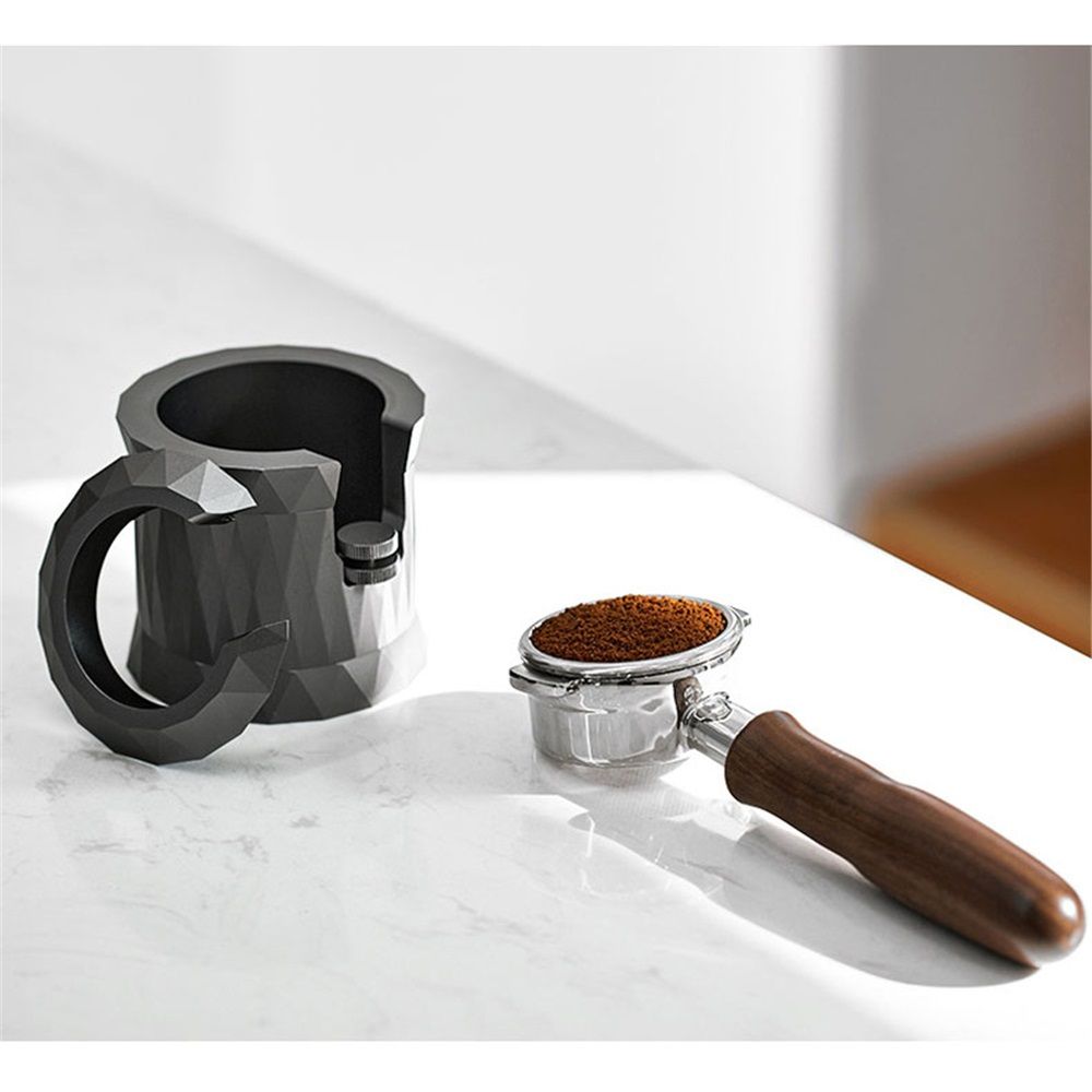 Coffee Holder | Aluminum Alloy Espresso Tamper Stand | Stand Base | Fits Most 51/53/54/58mm Espresso | Espresso Machine Accessories