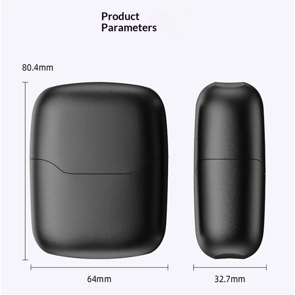 Men's electric shaver: dual blade shaver, LED display screen, USB-C fast charging, waterproof - very suitable for travel and shaving at home(black)