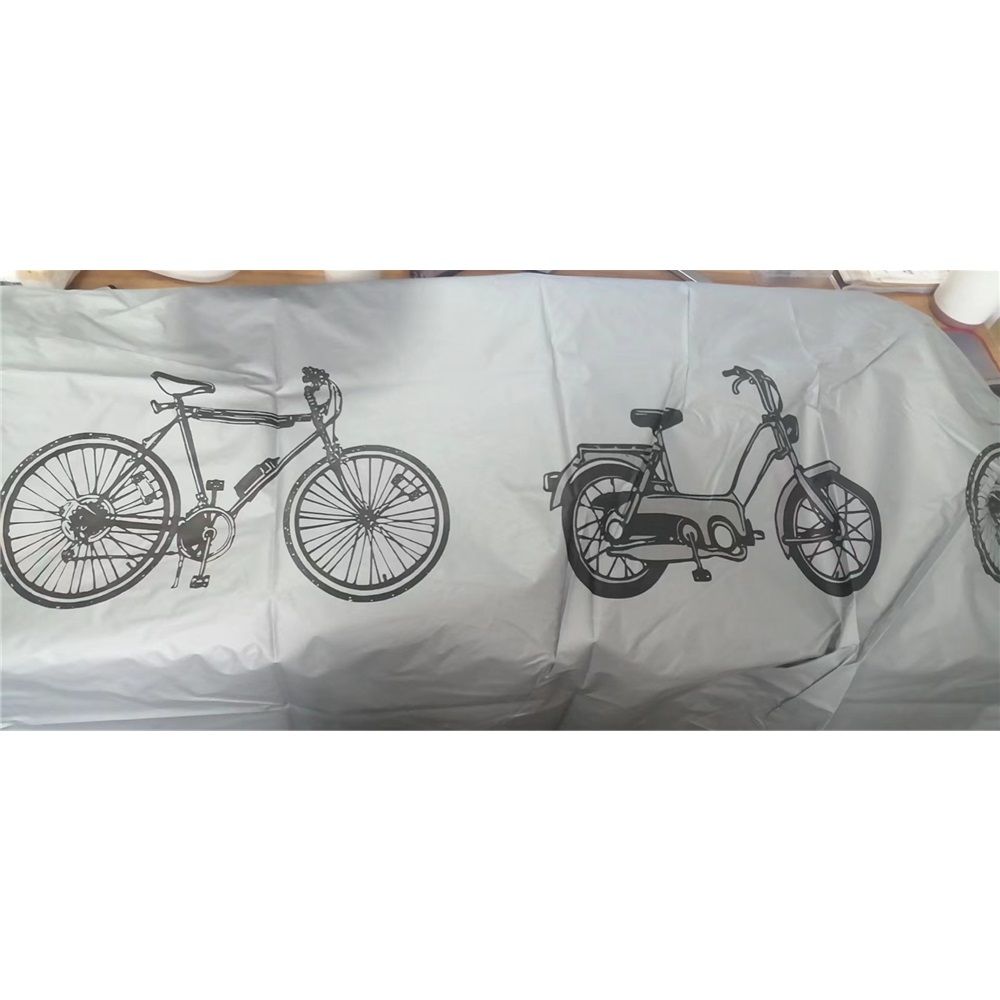 2 pack UV protector cover dustproof Bike Rain Dust Cover Waterproof Outdoor Gray For Bike Bicycle Cycling(Only rain cover)