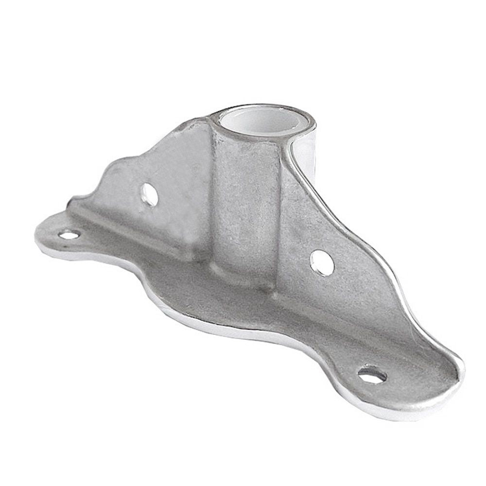 2 PCS 316 Stainless Steel Row Lock Oarlock Socket Oarlock Support Bracket for 1/2 Shank Oarlocks, for Boat Yacht(not include screws)