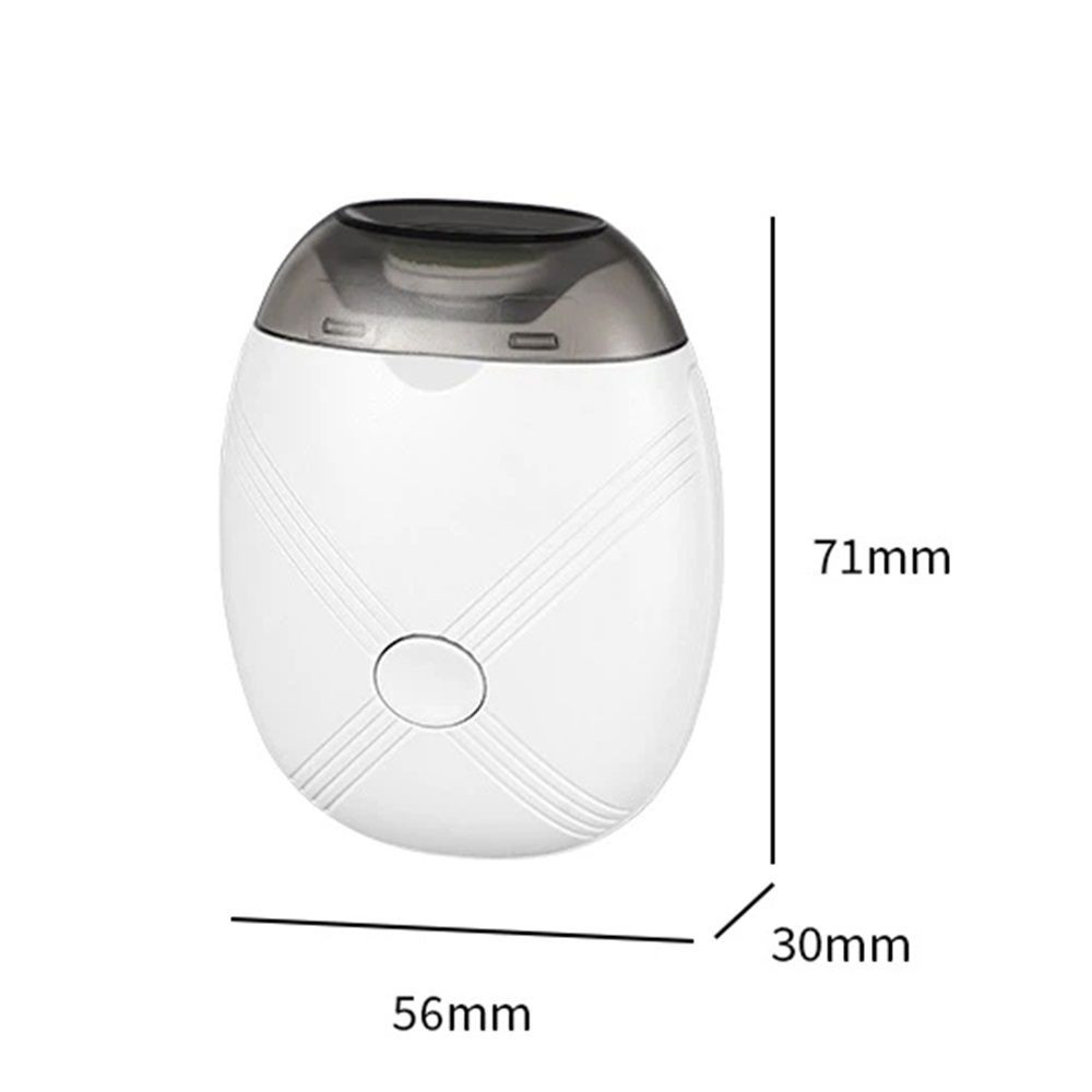 Automatic Electric Nail Clipper, Automatic Fingernail Grinder, Automatic Nail Trimmer with Light and Nail Scraps Storage, Electric Toenail Clippers for Seniors Adults(striped style)