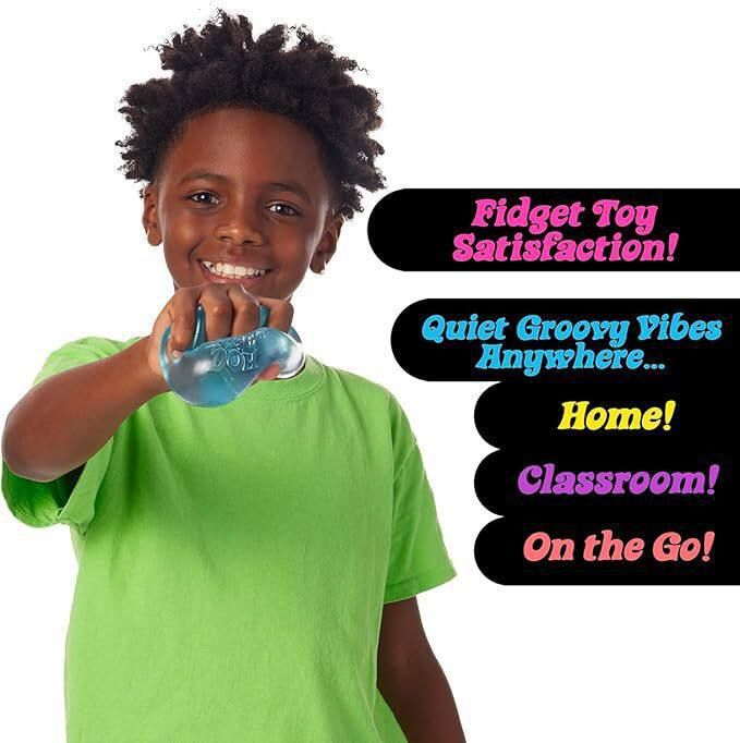 Sprite Green Stress Cube Fidget Squishy Slow Rising Stress Ball, Soft Sensory Anxiety Relief Toy for Home Office School