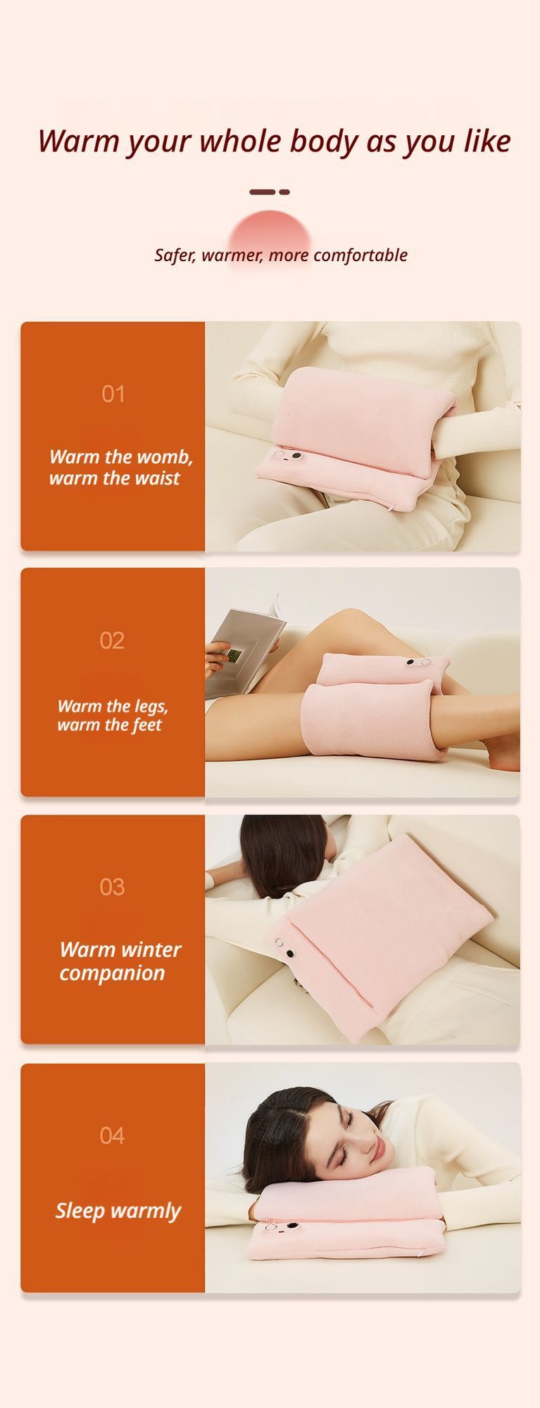 2nd Gen Hand Warmer - orange