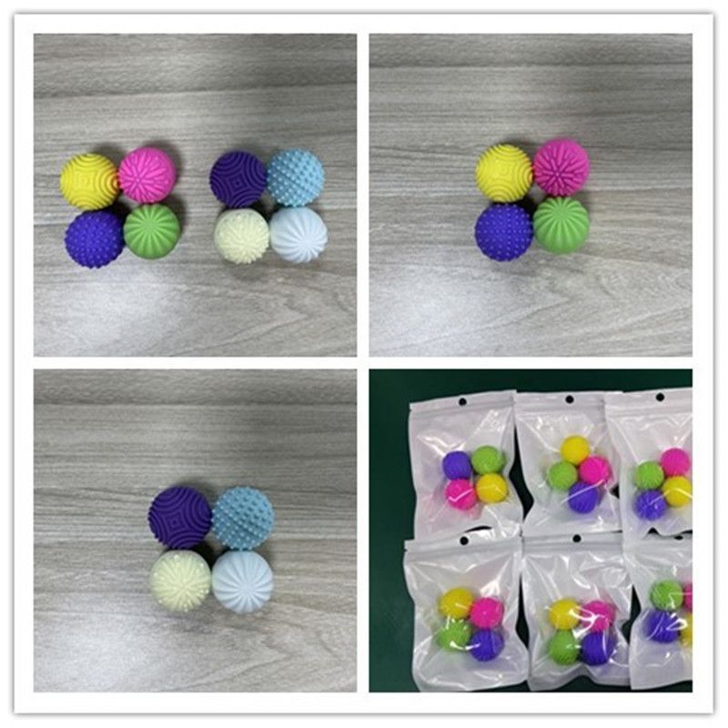 4-Pack Oval Random Gray And Styles