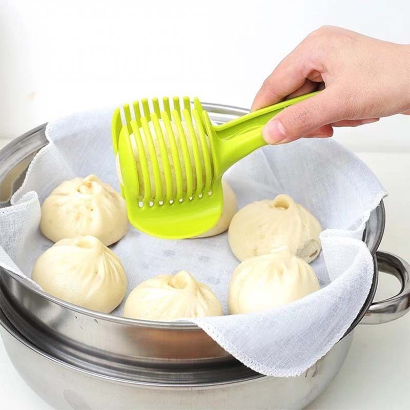 4Pcs Multi-function Fruit Slicer Cutter Tool-Green