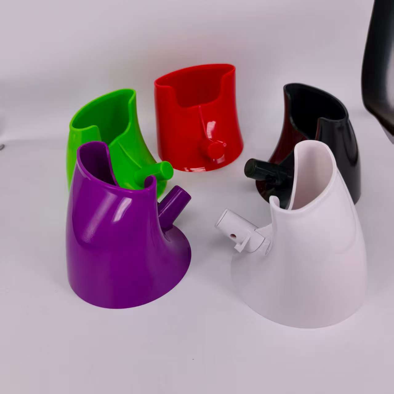 Flour Hopper Vertical Mixer - Large Black