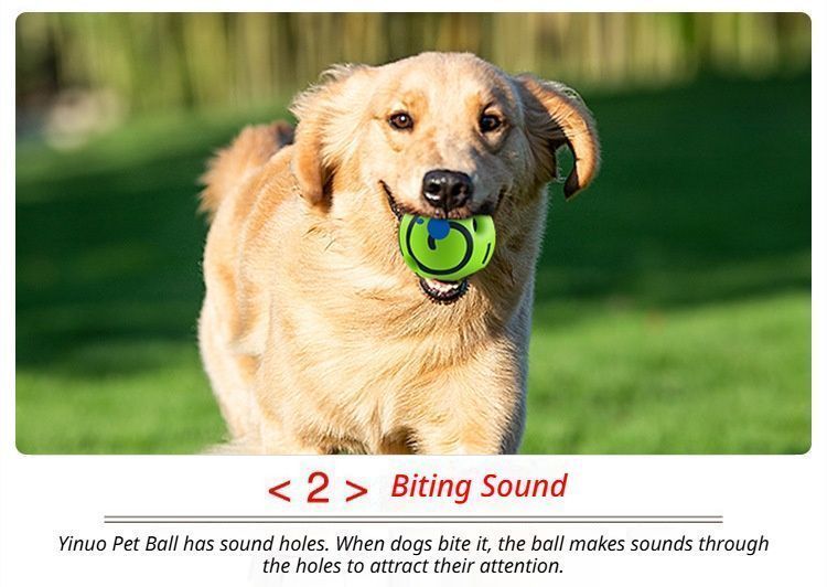 7cm Dog Squeaky Ball OPP Bag