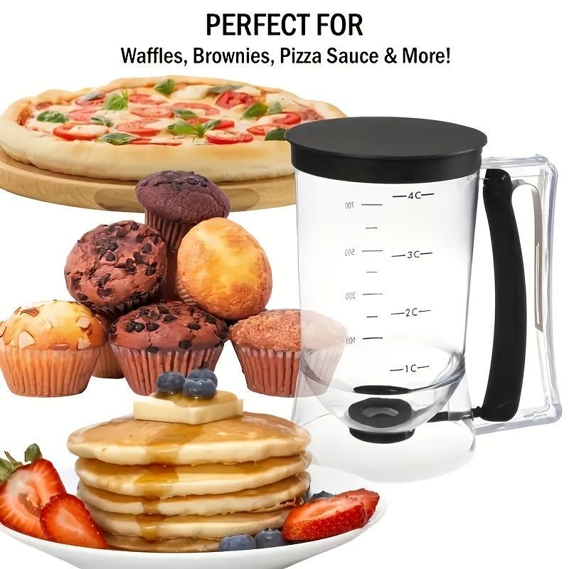 Black Cake Batter Dispenser