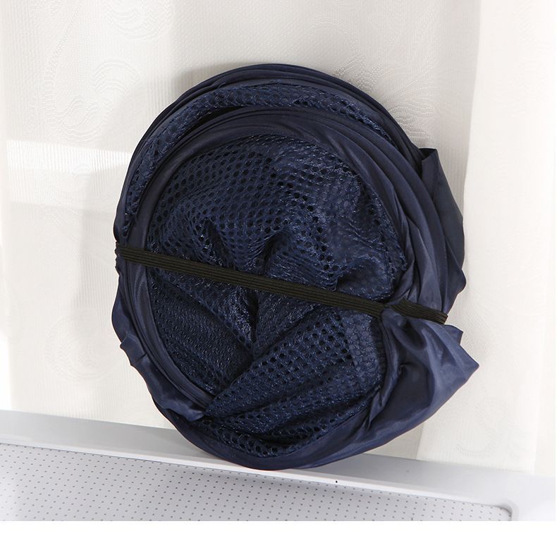 Foldable Laundry Hamper Black 02
