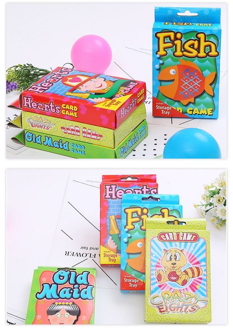 4Pcs Assorted Card Games Set