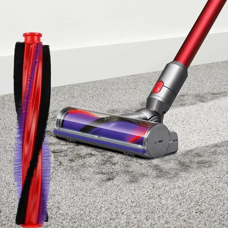 Roller Brush Compatible with Dyson V6 DC62 SV03 SV07 Vacuum Cleaner Replacement Brush for Dyson, 18.5cm