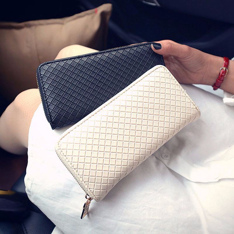 Square Wallet, Black White