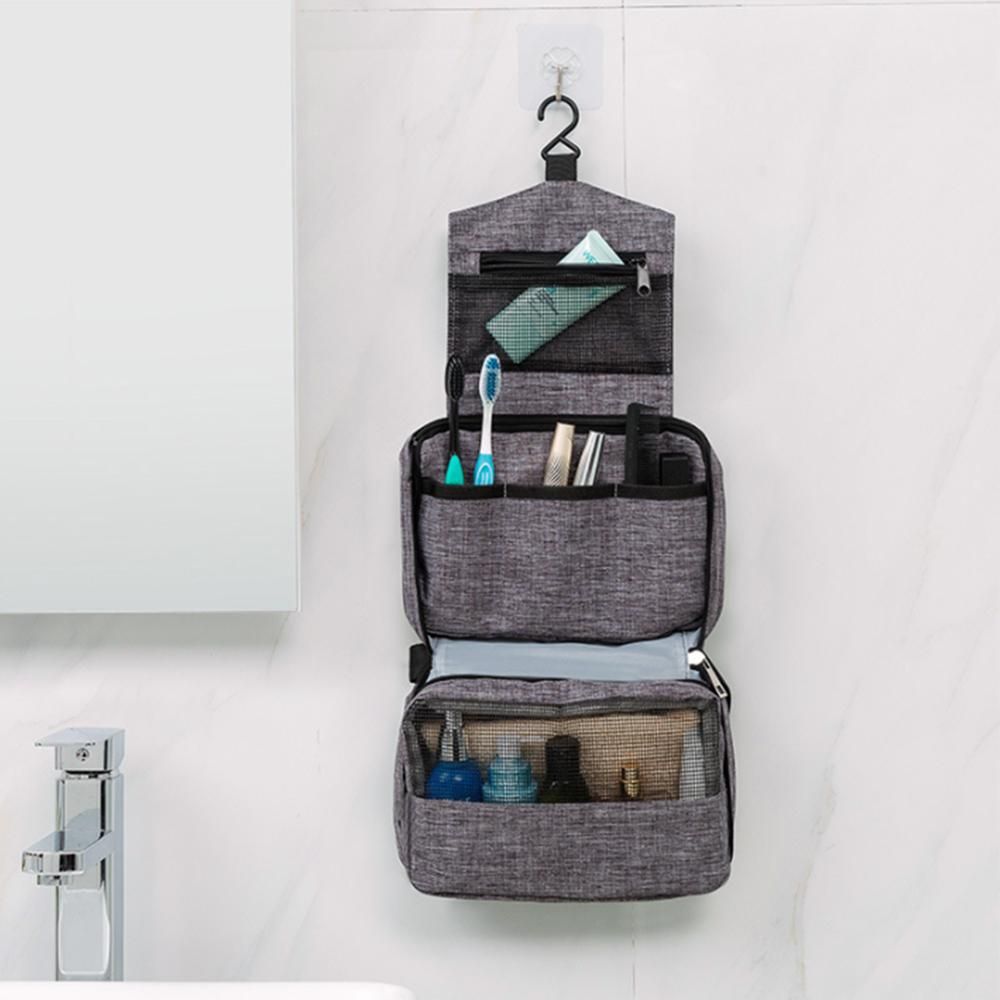 Hanging Toiletry Bag for Travel, Dark Blue