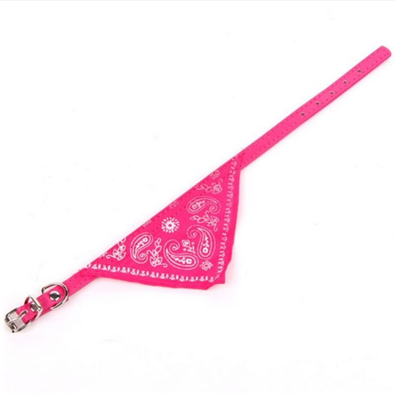 Dog Collar Bandana Scrunchie Scarf for Cats and Dogs, Black
