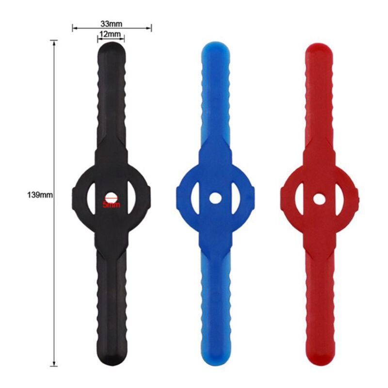 24 Pack Red Plastic Strimmer Knives Replacement Blades for Cordless String Trimmer
