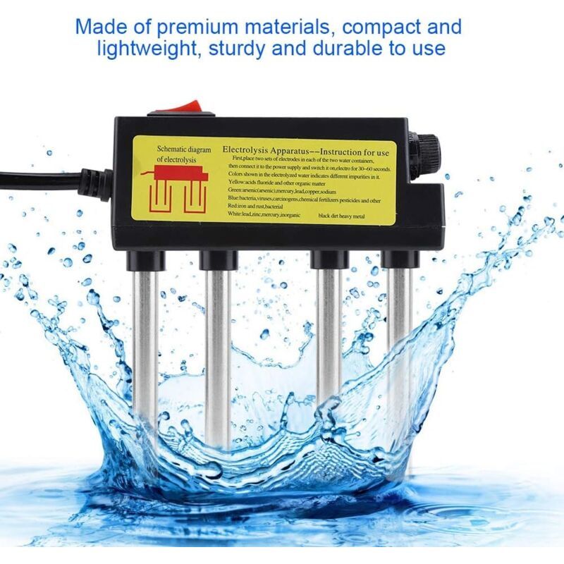 Electrolyzer Water Quality Tester Portable Water Impurity Monitor Electrolyzer Machine Testing Meter