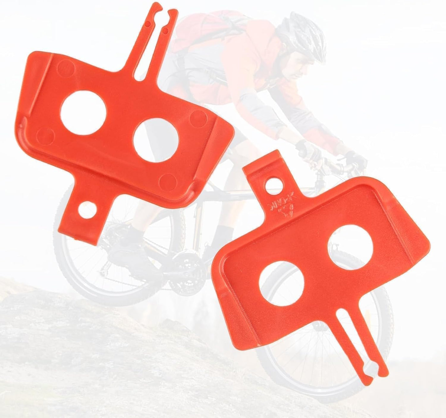 8PCS Bicycle Brake Pads Spacers - Hydraulic Disc Brake Pad Spreader Tool for MTB & Road Bike - Cycling Repair Insert Tool with Durable Spacers for Easy Maintenance