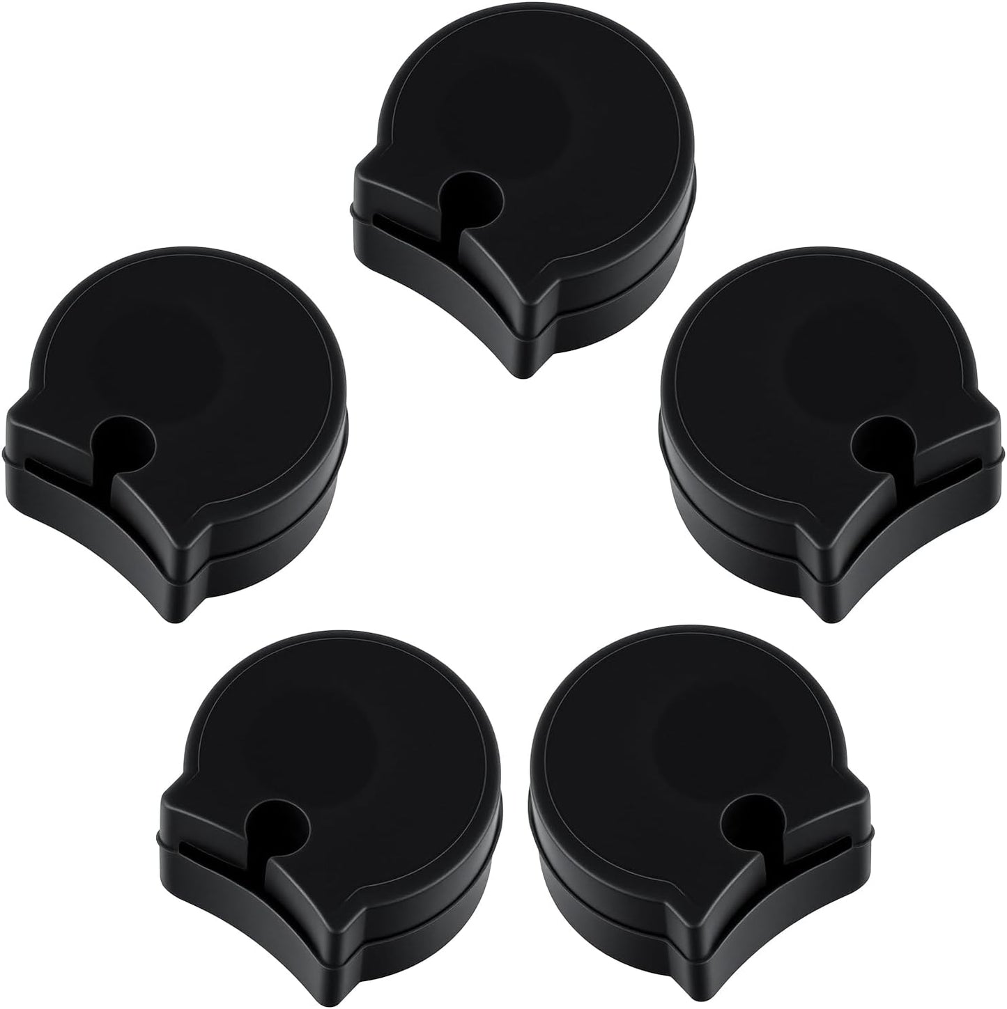 5PCS Clarinet Thumb Rest Cushion Soft Silicone Clarinets Oboe Thumb Rest Cushion Protector Thumbs Protector Fit for Most Clarinet