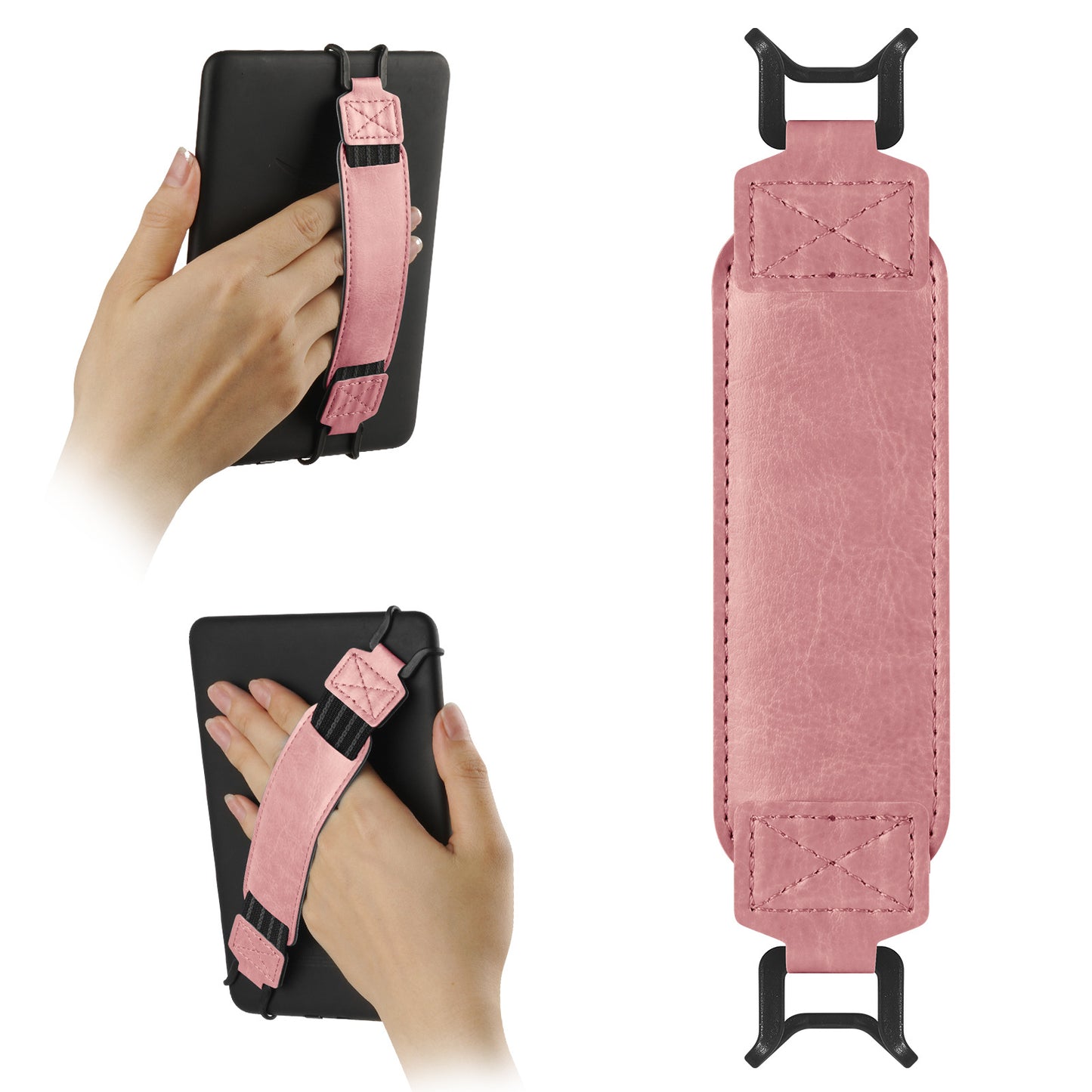 1 Piece Pink High Elasticity Band Compatible with 6-7.5 inch E-book Tablets