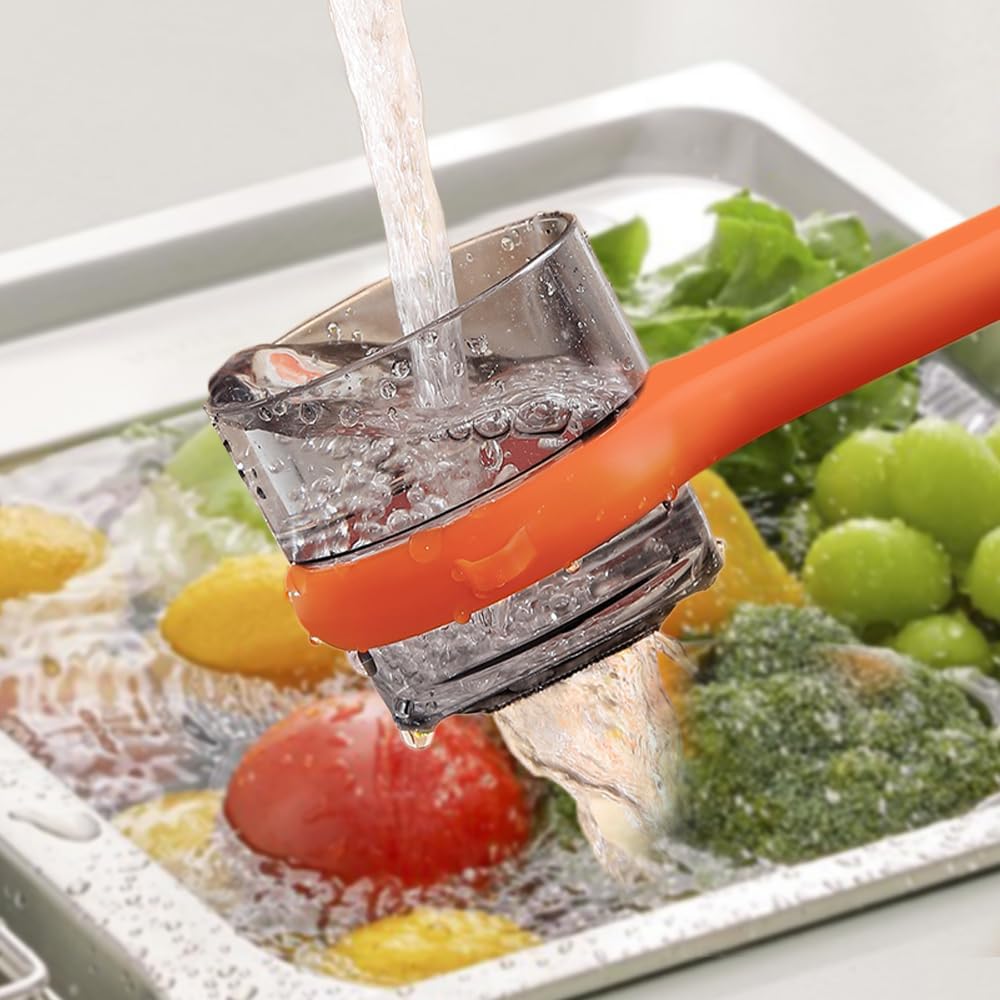 Kitchen Special Fruit Peeler with Box Storage, Upgrade Vegetable Peeler with Catcher Peeler with Storage Bucket, 2026 New Double-Sided Stainless Steel Multi-Function Peelers (Green+Orange)