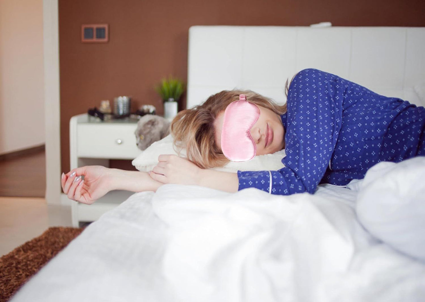Sleep Eye Mask for Sleeping,Soft and Comfortable Fabric, Eye Shade Cover for Travel,Nap,Night