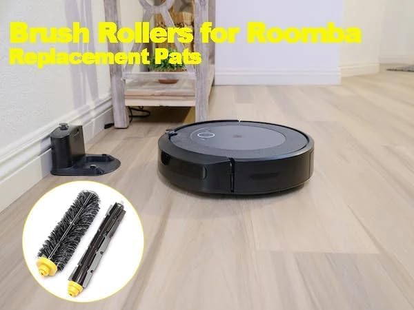 Replacement Brush Rollers for irobot Roomba 600 Series 694 676 675 692 695 677 671 690 680 660 650 620 614 610 600 & 500 Series 595 585 564 Vacuum Robot 2 Pack