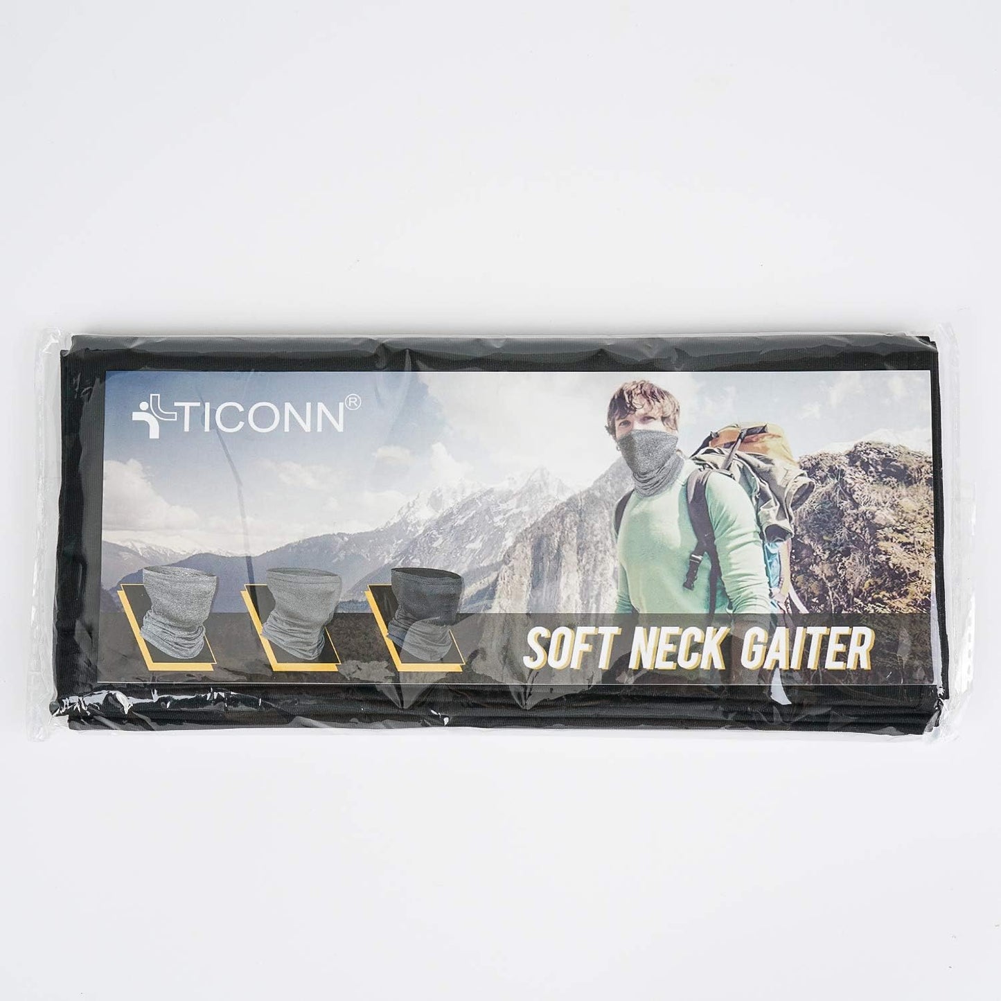 Neck Gaiter Face Cover Scarf, Neck Warmer Breathable Sun & Wind-proof for Skiing Fishing Hiking Cycling