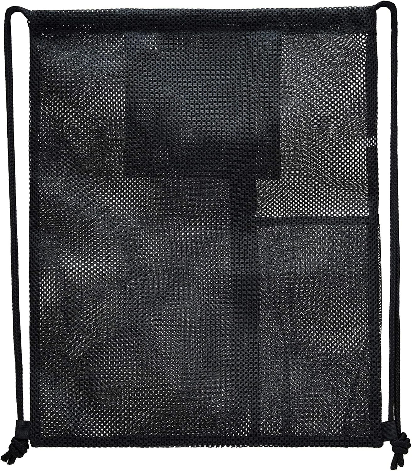 Heavy Duty Mesh Drawstring bag for Soccer Ball,Beach Toys -Drawstring Backpack Sports Gym Bag