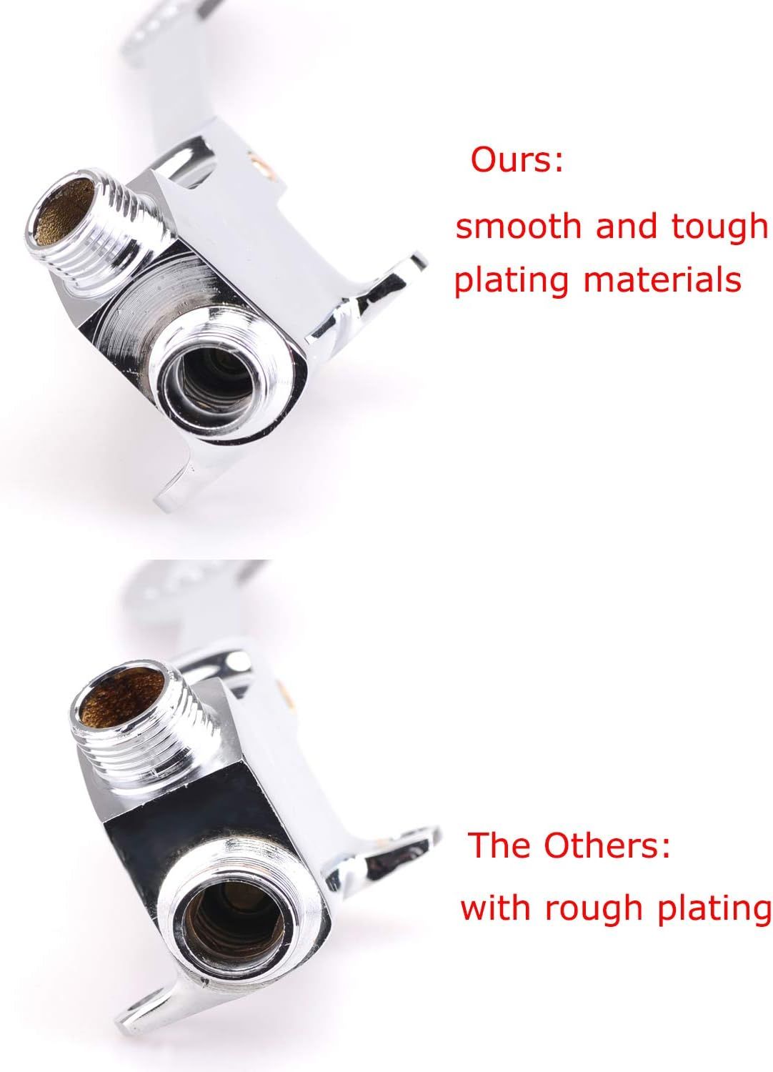 Single Foot Pedal Water Valve Copper Bathroom Faucet for Basin Water Tap Floor Mount Single Pedal Valve Silver