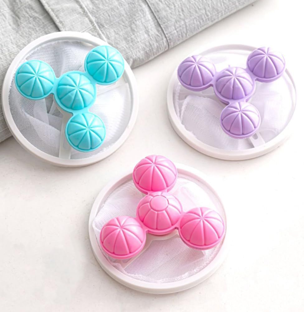 Floating Hair Filtering Mesh Removal, 2026 Upgrade Pet Hair Remover Laundry Reusable Lint Catcher for Washing Machine Hair Catcher Wool Device, Pet Hair (3, Mix)